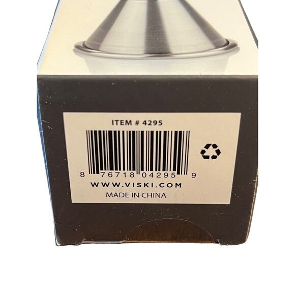 Viski‎ Professional Large Japanese Style Makoto Jigger Shots Bar tools Stainless - Picture 4 of 5